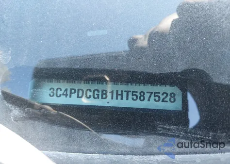 2017 Dodge Journey Crossroad Plus из США, поврежденный, VIN 3C4PDCGB1HT587528